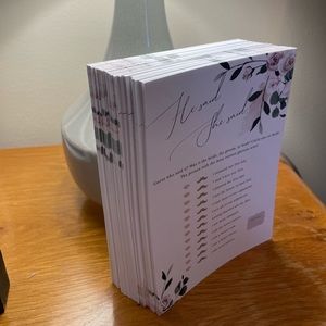 Bridal Shower game “He Said She Said”